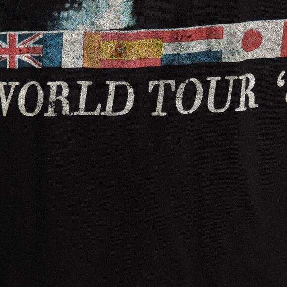 Pink Floyd T-Shirt Mens 3XL Black World Tour 1987 1988 Concert Graphic Rock Tee - Picture 3 of 5